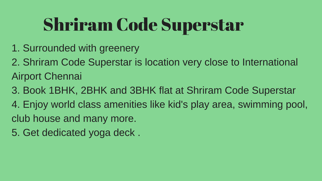 Shriram Code Superstar Chennai